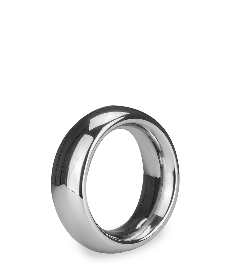 Precious stainless steel cock ring
