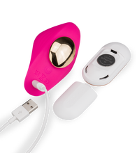 Load image into Gallery viewer, Prettiest magnetic vibrating knickers with remote control