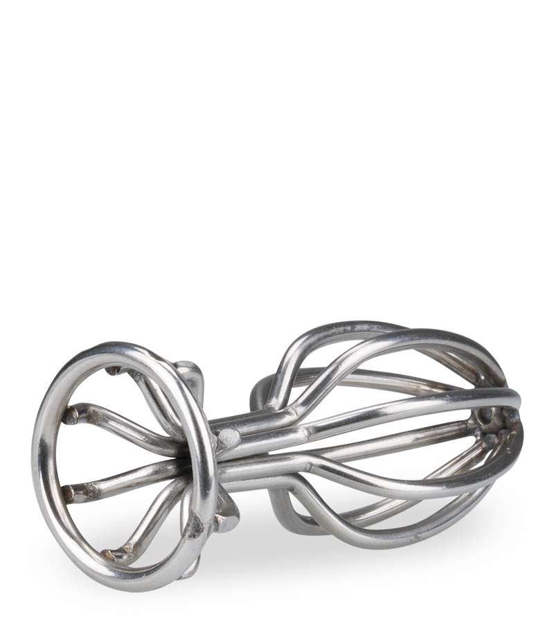 Prison metal butt plug