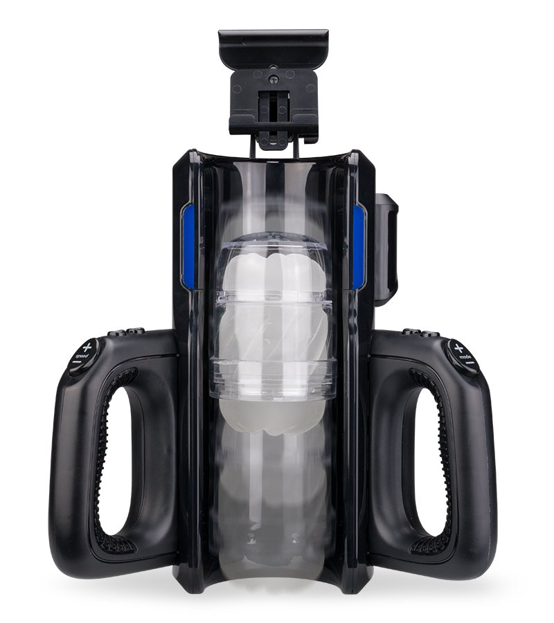 Prodigious Pro masturbator with phone holder