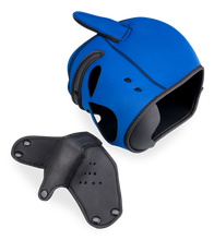 Load image into Gallery viewer, Puppy Play colourful neoprene dog hood