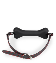 Load image into Gallery viewer, Puppy Play silicone dog bone gag 6.00 inches