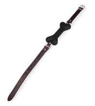 Load image into Gallery viewer, Puppy Play silicone dog bone gag 6.00 inches