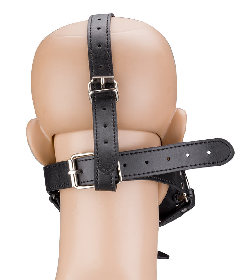 Puppy Play silicone dog bone harness gag 4.75 inches