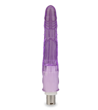 Load image into Gallery viewer, Purple dildo attachment for sex machine