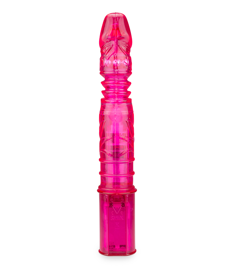 Purple up and down tickler rabbit vibrator
