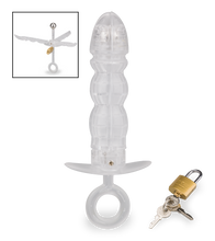Load image into Gallery viewer, Pusher anal spreader with padlock