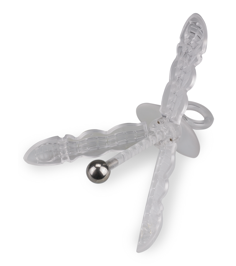 Pusher anal spreader with padlock