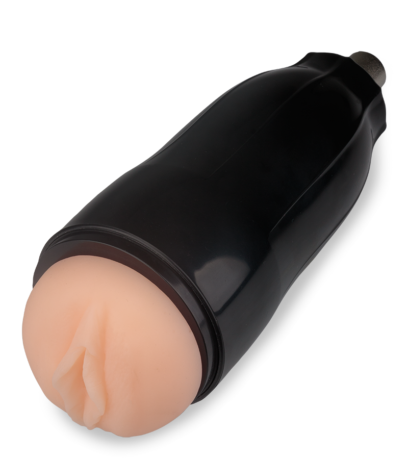 Pussy attachment for sex machine