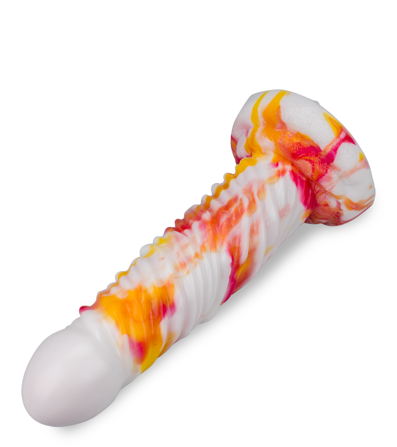 Quetzalcoatl fantasy suction cup dildo