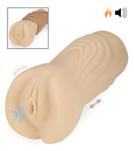 Load image into Gallery viewer, Raffaela TPE vaginal masturbator with suction, thrusting, vibration and heating functions