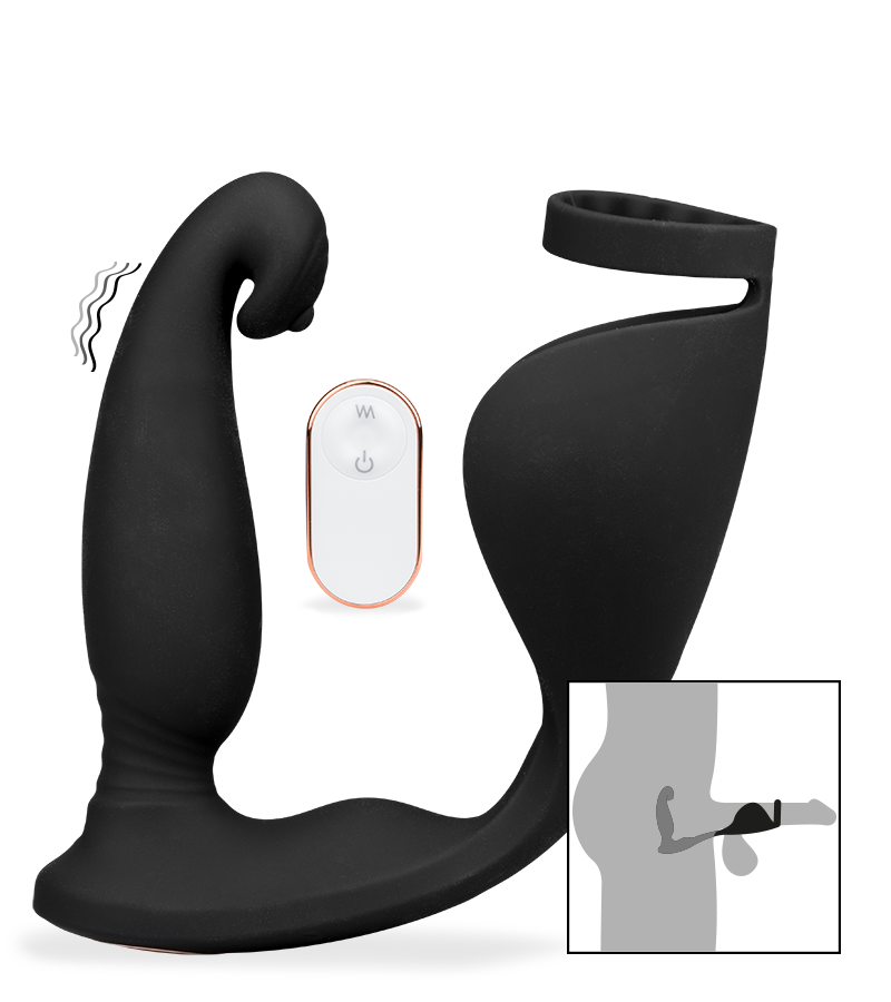 Raptor 2-in-1 prostate massager