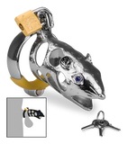 Rat Chinese zodiac penis chastity cage