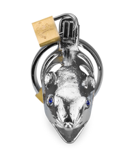 Load image into Gallery viewer, Rat Chinese zodiac penis chastity cage