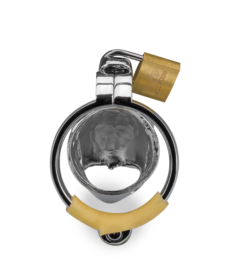 Rat Chinese zodiac penis chastity cage