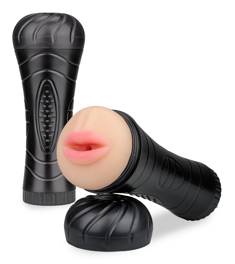 Ravenous mouth masturbator