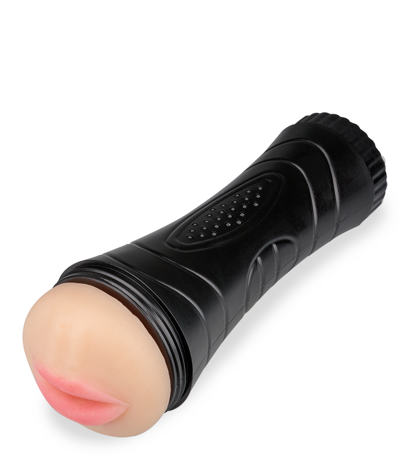 Ravenous mouth masturbator