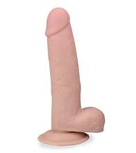Load image into Gallery viewer, Real Skin bendable suction-cup dildo 8.25 inches