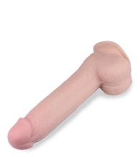 Load image into Gallery viewer, Real Skin large bendable suction cup dildo 9.50 inches