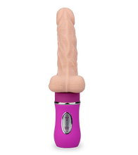 Load image into Gallery viewer, Realistic automatic thrusting and vibrating dildo
