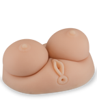Realistic breasts vagina and butt masturbator