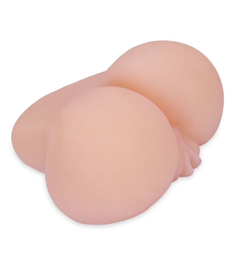 Realistic bubble butt with vibrating vagina
