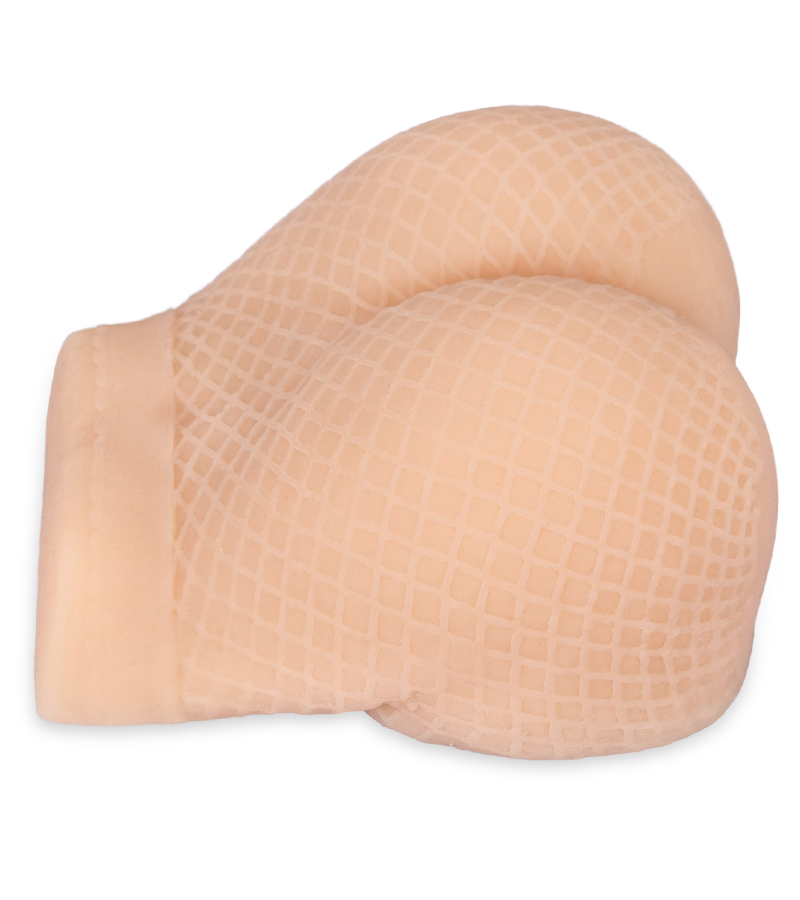 Realistic fishnet stockings ass masturbator
