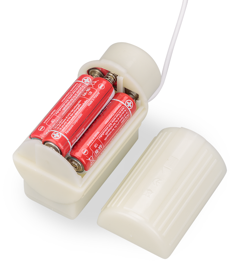 Realistic rotating and vibrating dildo