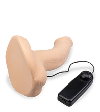 Load image into Gallery viewer, Realistic rotating &amp; vibrating XL-diameter dildo