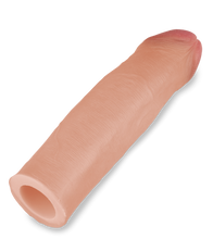 Load image into Gallery viewer, Realistic smooth liquid silicone penis sleeve