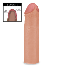 Load image into Gallery viewer, Realistic smooth liquid silicone penis sleeve