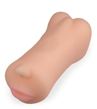 Load image into Gallery viewer, Realistic sucking mouth masturbator with vagina and anus