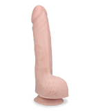 Realistic suction-cup dildo with testicles 8.00 inches