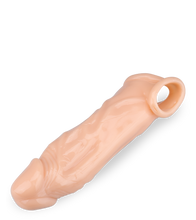 Load image into Gallery viewer, Realistic veiny penis-enhancing sleeve