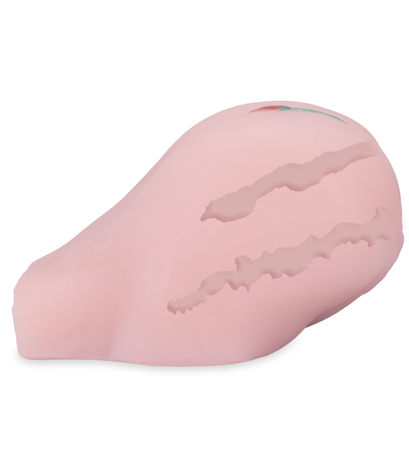 Realistic vibrating rotating vagina and ass