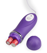 Load image into Gallery viewer, Realistic vibrating suction-cup rabbit vibrator 10 modes