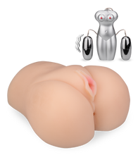 Load image into Gallery viewer, Realistic vibrating vagina and ass