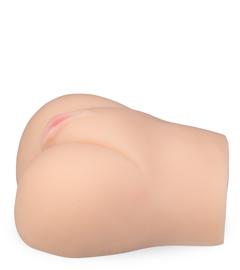 Realistic vibrating vagina and ass