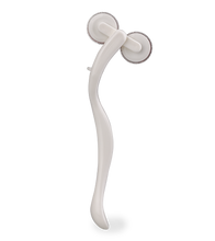 Load image into Gallery viewer, Red and white double Wartenberg pinwheel