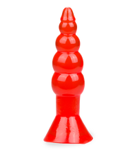 Load image into Gallery viewer, Red Rocket jelly butt plug