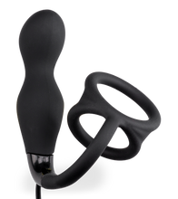 Load image into Gallery viewer, Remember small prostate massager with double cock ring