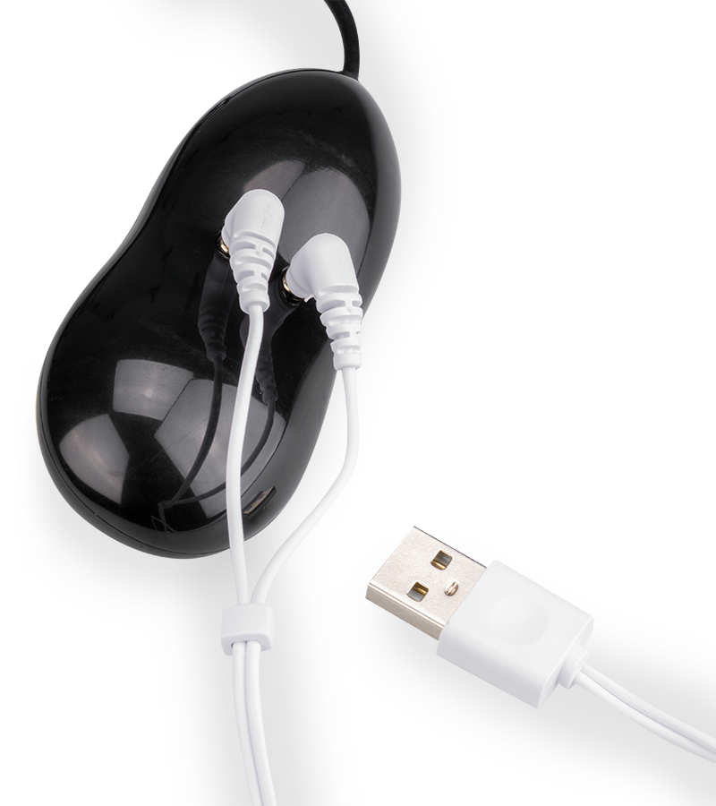 Remember small prostate massager with double cock ring