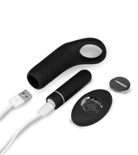 Load image into Gallery viewer, Remote control vibrating cock ring 9 modes