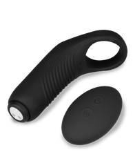 Load image into Gallery viewer, Remote control vibrating cock ring 9 modes