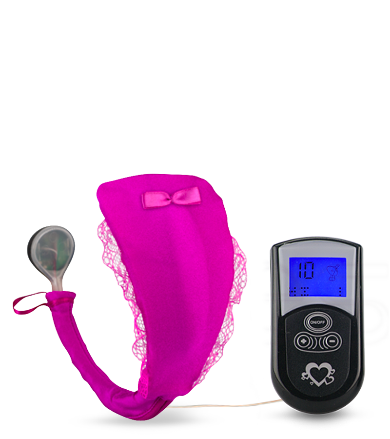 Remote control vibrating G-string