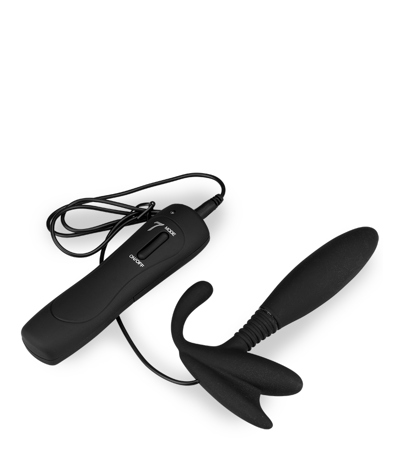 Remote control vibrating prostate massager