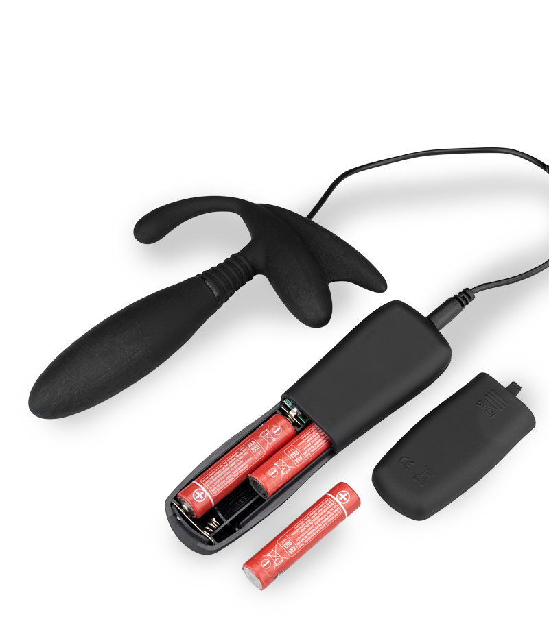 Remote control vibrating prostate massager