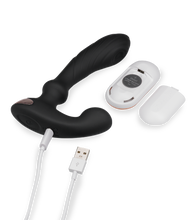 Load image into Gallery viewer, Remote control vibrating prostate massager 9 modes
