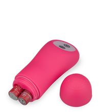 Load image into Gallery viewer, Remote control vibrating shell wearable dildo
