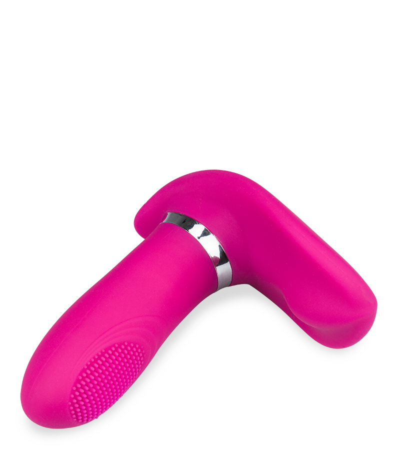Remote control warming and vibrating wearable dildo